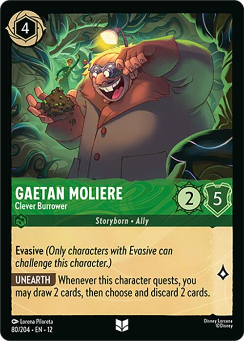 Gaetan Moliere - Clever Burrower (80/204) [Wilds Unknown] | Gamers Paradise