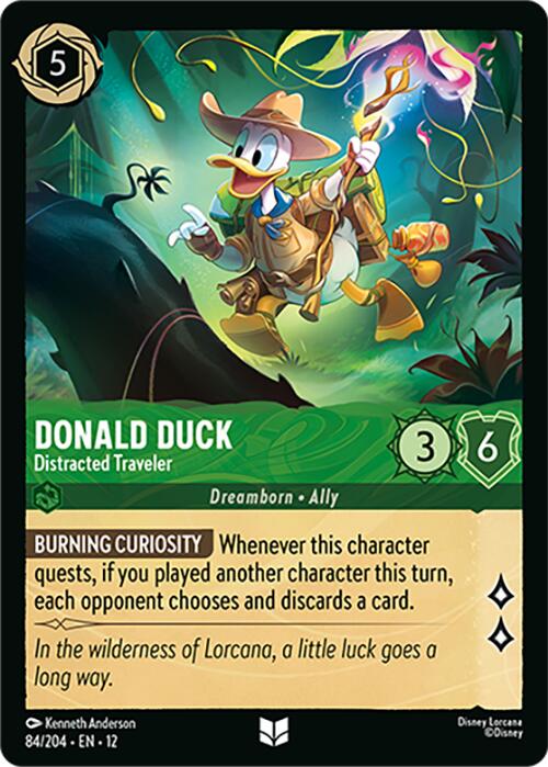 Donald Duck - Distracted Traveler (84/204) [Wilds Unknown] | Gamers Paradise