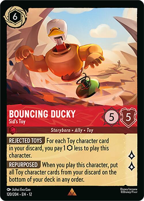 Bouncing Ducky - Sid's Toy (120/204) [Wilds Unknown] | Gamers Paradise