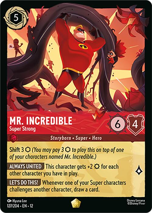 Mr. Incredible - Super Strong (127/204) [Wilds Unknown] | Gamers Paradise