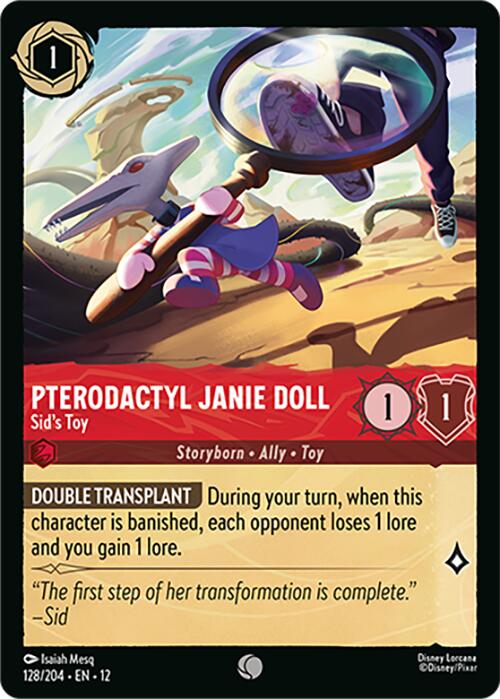 Pterodactyl Janie Doll - Sid's Toy (128/204) [Wilds Unknown] | Gamers Paradise