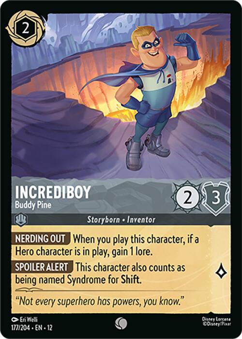 Incrediboy - Buddy Pine (177/204) [Wilds Unknown] | Gamers Paradise