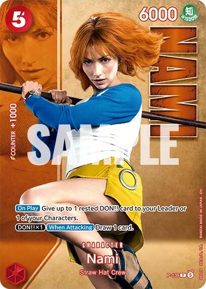 Nami (P-139) (Premium Card Collection -Live Action Edition Vol.2 Straw Hat Crew-) [One Piece Promotion Cards] | Gamers Paradise