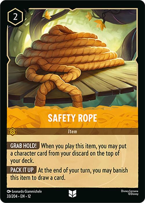 Safety Rope (33/204) [Wilds Unknown] | Gamers Paradise