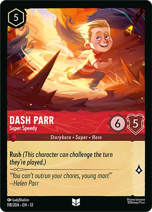 Dash Parr - Super Speedy (118/204) [Wilds Unknown] | Gamers Paradise