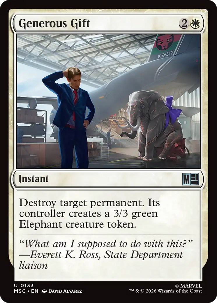 Generous Gift [Marvel Super Heroes Commander] | Gamers Paradise