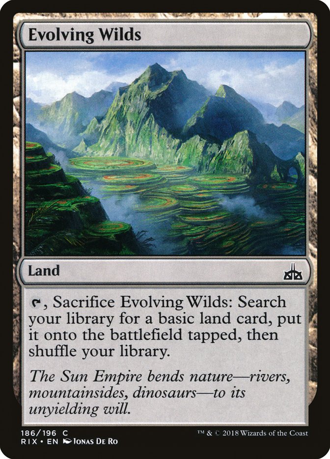 Evolving Wilds [Rivals of Ixalan] | Gamers Paradise
