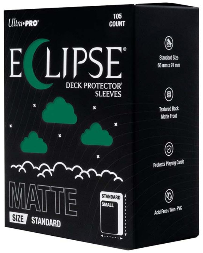 Ultra PRO: Standard 105ct Sleeves - Eclipse Matte (Forest Green) | Gamers Paradise