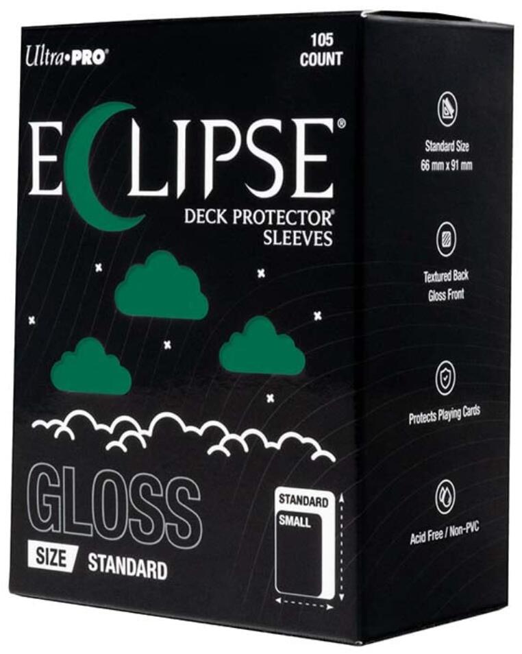 Ultra PRO: Standard 105ct Sleeves - Eclipse Gloss (Forest Green) | Gamers Paradise