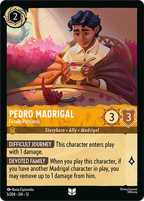 Pedro Madrigal - Family Patriarch (5/204) [Wilds Unknown] | Gamers Paradise