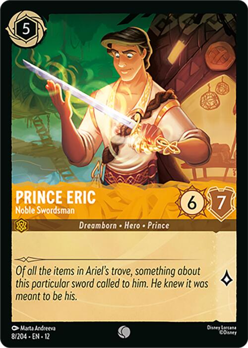 Prince Eric - Noble Swordsman (8/204) [Wilds Unknown] | Gamers Paradise