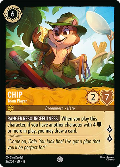 Chip - Team Player (27/204) [Wilds Unknown] | Gamers Paradise