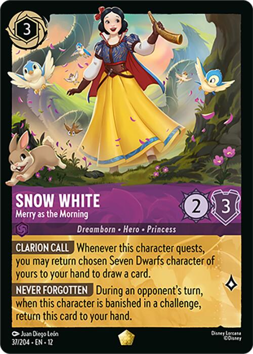 Snow White - Merry as the Morning (37/204) [Wilds Unknown] | Gamers Paradise