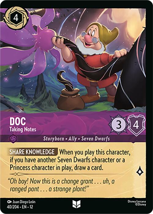Doc - Taking Notes (Foil) (40/204) [Wilds Unknown] | Gamers Paradise
