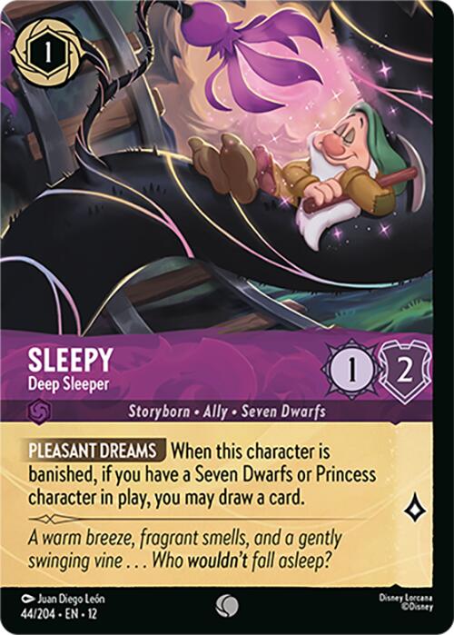 Sleepy - Deep Sleeper (Foil) (44/204) [Wilds Unknown] | Gamers Paradise