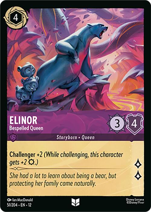 Elinor - Bespelled Queen (51/204) [Wilds Unknown] | Gamers Paradise