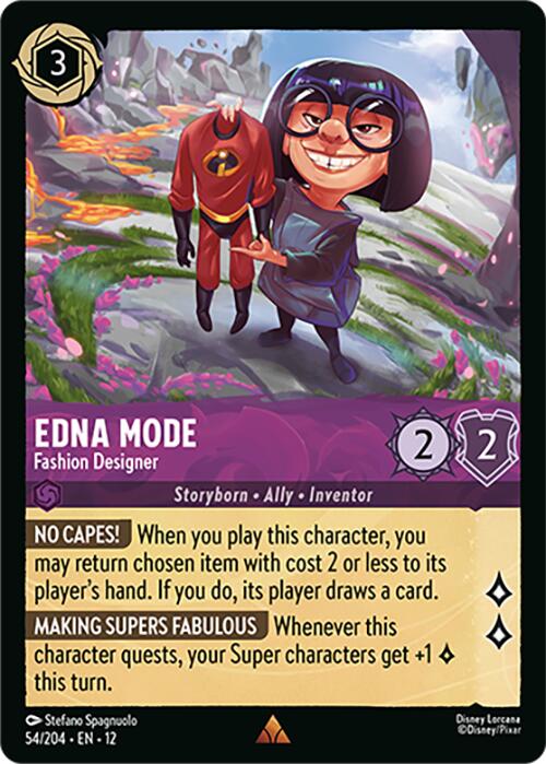 Edna Mode - Fashion Designer (54/204) [Wilds Unknown] | Gamers Paradise