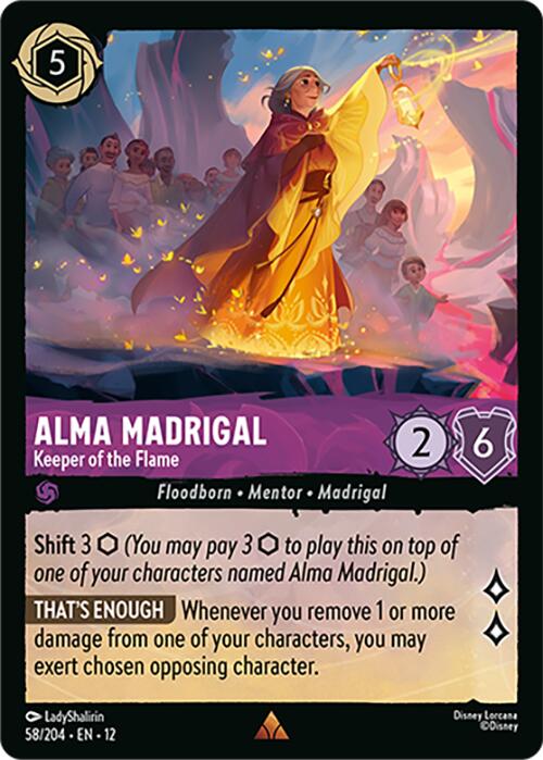 Alma Madrigal - Keeper of the Flame (58/204) [Wilds Unknown] | Gamers Paradise
