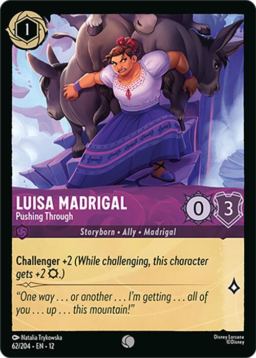 Luisa Madrigal - Pushing Through (62/204) [Wilds Unknown] | Gamers Paradise