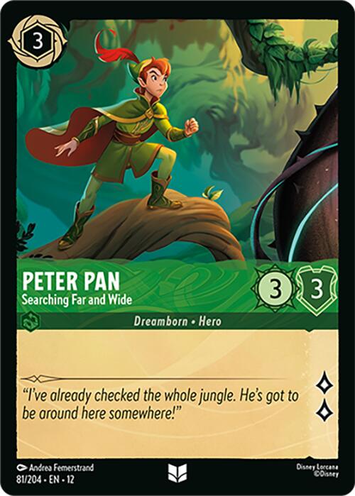 Peter Pan - Searching Far and Wide (81/204) [Wilds Unknown] | Gamers Paradise