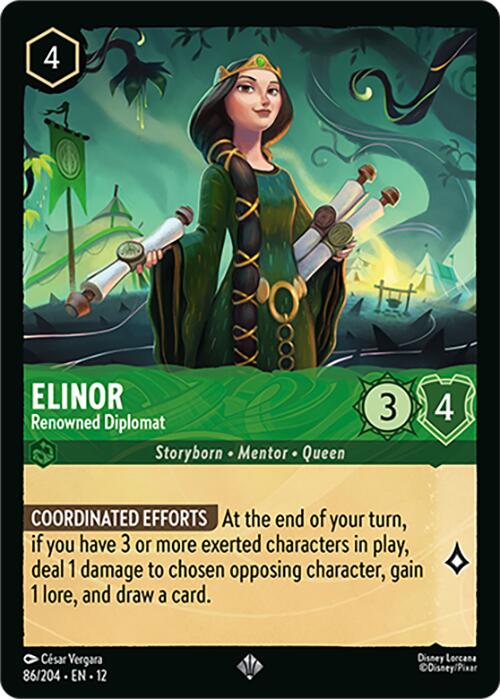 Elinor - Renowned Diplomat (86/204) [Wilds Unknown] | Gamers Paradise