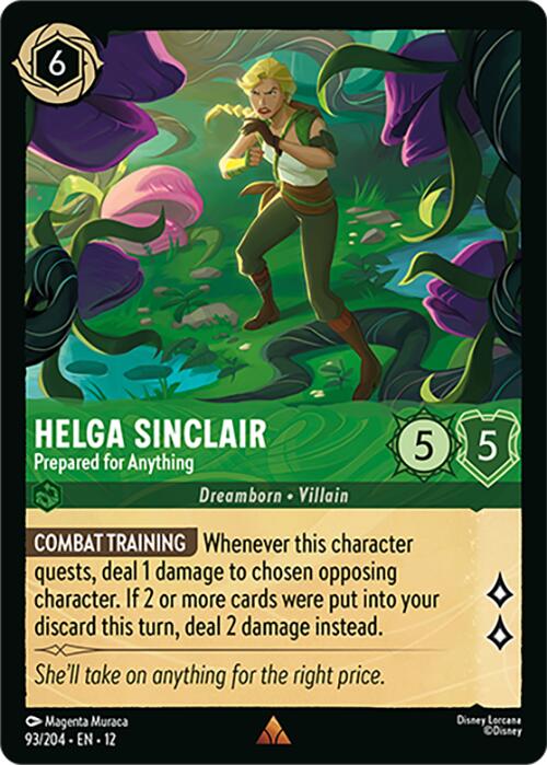 Helga Sinclair - Prepared for Anything (93/204) [Wilds Unknown] | Gamers Paradise
