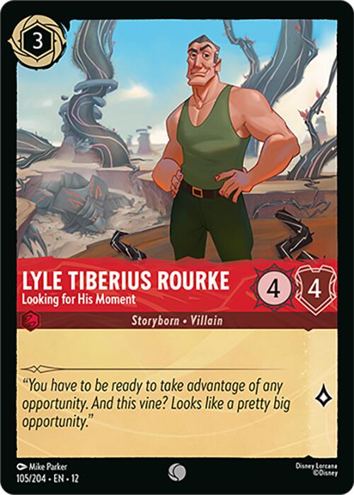 Lyle Tiberius Rourke - Looking for His Moment (105/204) [Wilds Unknown] | Gamers Paradise