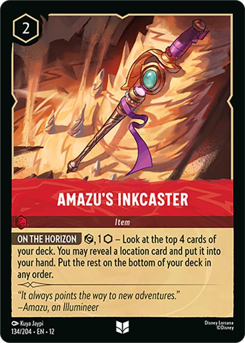 Amazu's Inkcaster (134/204) [Wilds Unknown] | Gamers Paradise