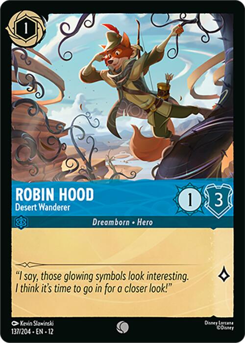 Robin Hood - Desert Wanderer (137/204) [Wilds Unknown] | Gamers Paradise