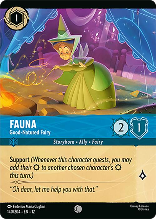 Fauna - Good-Natured Fairy (Foil) (140/204) [Wilds Unknown] | Gamers Paradise