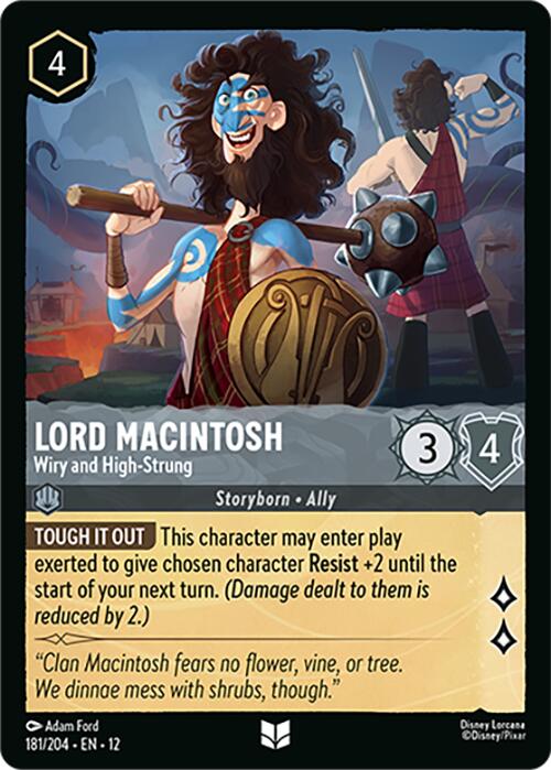 Lord Macintosh - Wiry and High-Strung (181/204) [Wilds Unknown] | Gamers Paradise