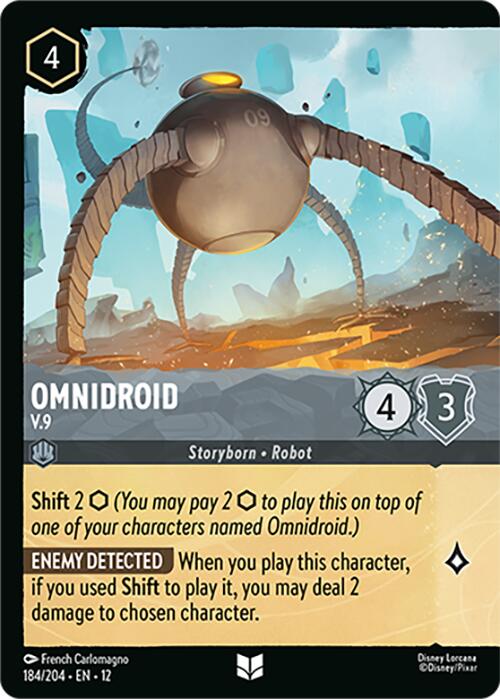 Omnidroid - V.9 (Foil) (184/204) [Wilds Unknown] | Gamers Paradise