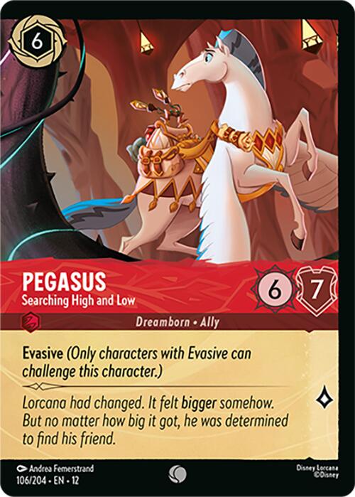 Pegasus - Searching High and Low (Foil) (106/204) [Wilds Unknown] | Gamers Paradise