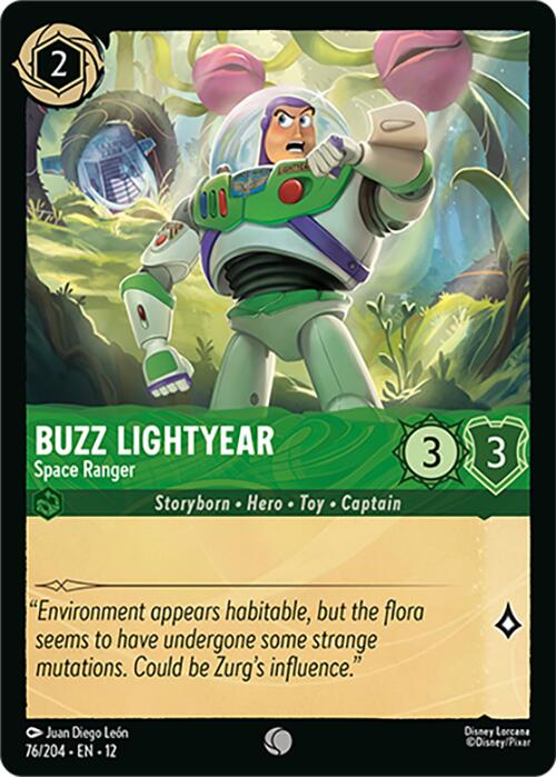 Buzz Lightyear - Space Ranger (76/204) [Wilds Unknown] | Gamers Paradise