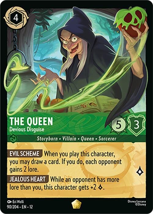 The Queen - Devious Disguise (90/204) [Wilds Unknown] | Gamers Paradise