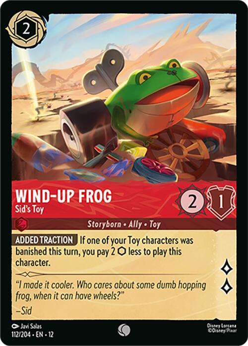 Wind-Up Frog - Sid's Toy (112/204) [Wilds Unknown] | Gamers Paradise