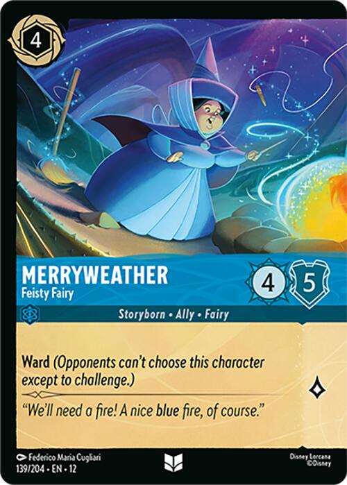 Merryweather - Feisty Fairy (Foil) (139/204) [Wilds Unknown] | Gamers Paradise