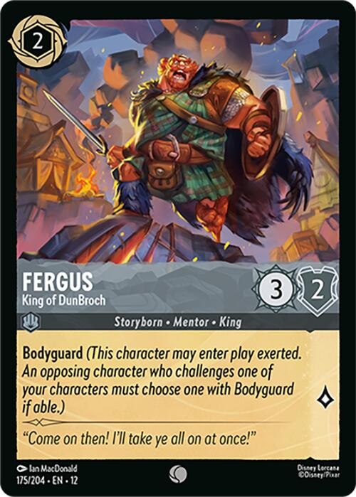 Fergus - King of DunBroch (175/204) [Wilds Unknown] | Gamers Paradise