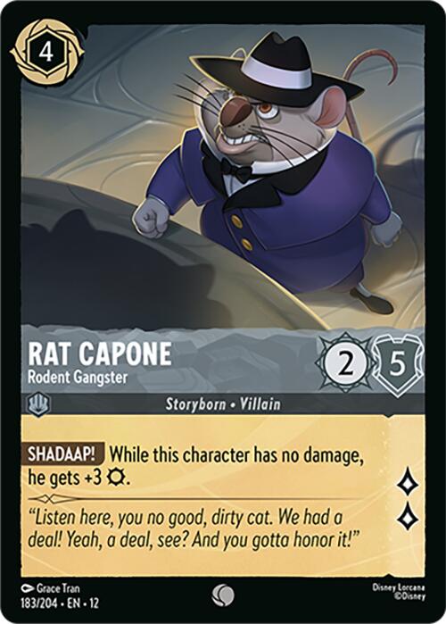 Rat Capone - Rodent Gangster (183/204) [Wilds Unknown] | Gamers Paradise