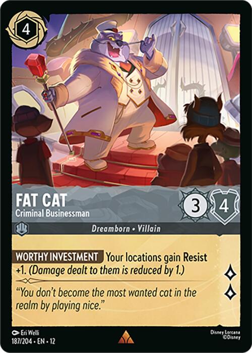 Fat Cat - Criminal Businessman (187/204) [Wilds Unknown] | Gamers Paradise