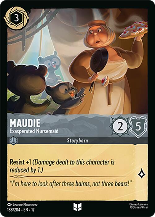 Maudie - Exasperated Nursemaid (188/204) [Wilds Unknown] | Gamers Paradise
