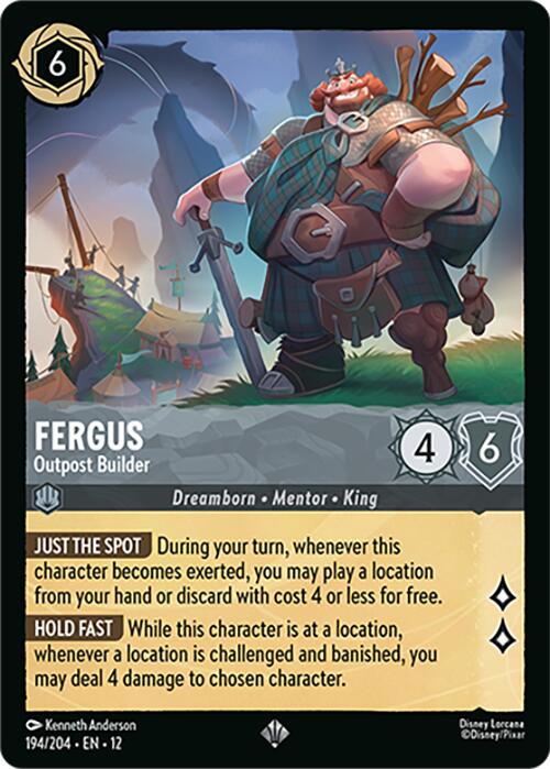 Fergus - Outpost Builder (194/204) [Wilds Unknown] | Gamers Paradise