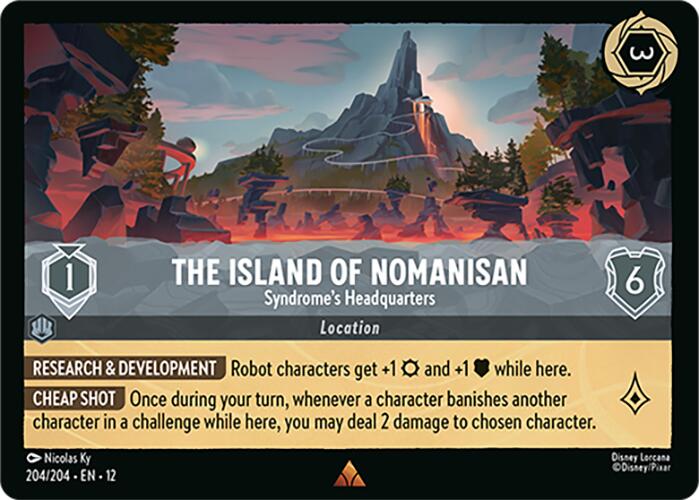 The Island of Nomanisan - Syndrome's Headquarters (204/204) [Wilds Unknown] | Gamers Paradise
