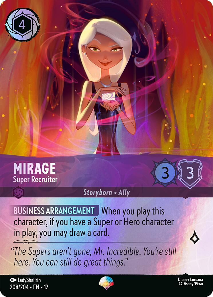 Mirage - Super Recruiter (Epic) (208/204) [Wilds Unknown] | Gamers Paradise