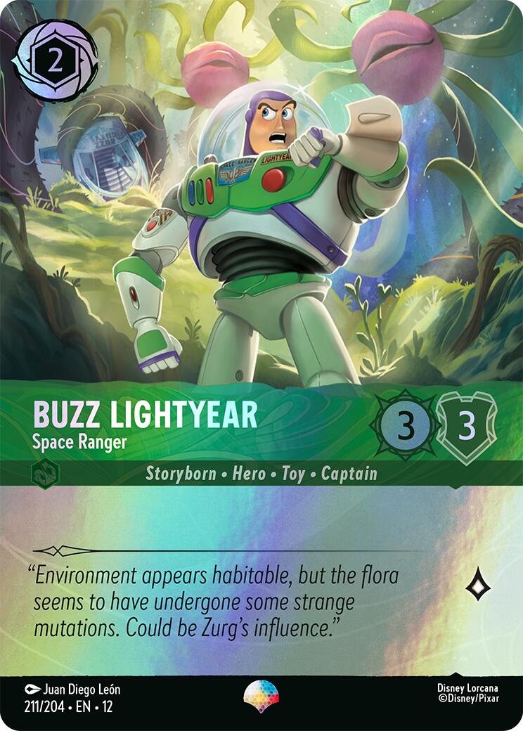 Buzz Lightyear - Space Ranger (Epic) (211/204) [Wilds Unknown] | Gamers Paradise