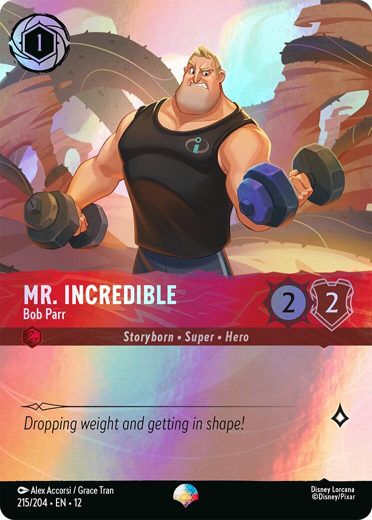 Mr. Incredible - Bob Parr (Epic) (215/204) [Wilds Unknown] | Gamers Paradise