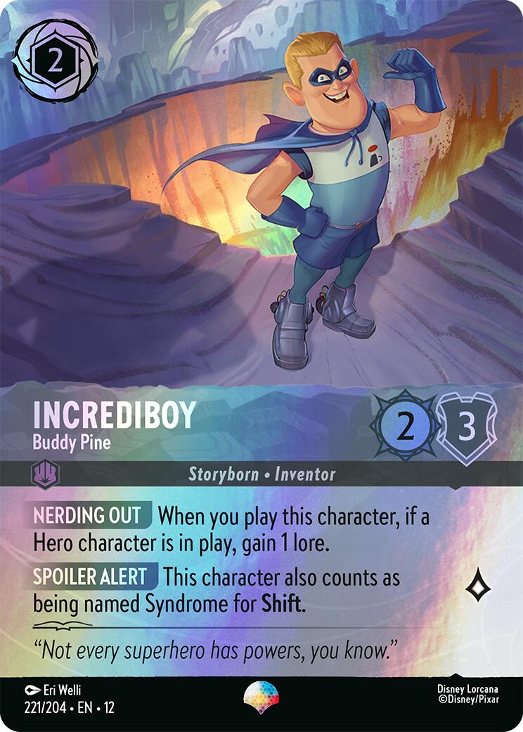Incrediboy - Buddy Pine (Epic) (221/204) [Wilds Unknown] | Gamers Paradise