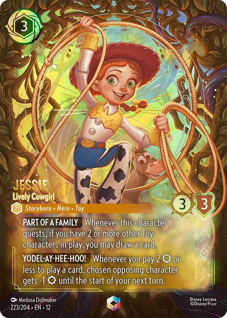 Jessie - Lively Cowgirl (Enchanted) (223/204) [Wilds Unknown] | Gamers Paradise
