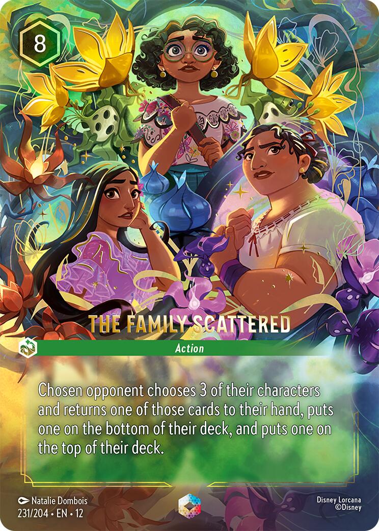 The Family Scattered (Enchanted) (231/204) [Wilds Unknown] | Gamers Paradise