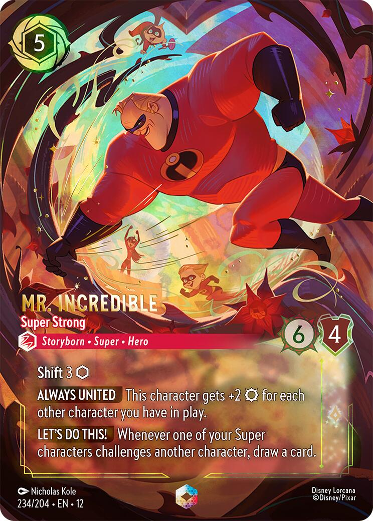 Mr. Incredible - Super Strong (Enchanted) (234/204) [Wilds Unknown] | Gamers Paradise